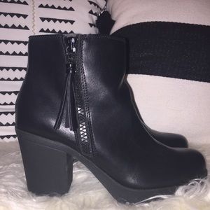 Black booties